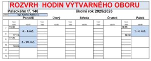 rozvrh Kuklíková nový