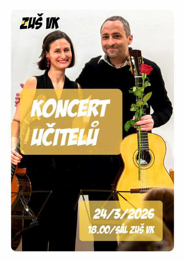 koncert učitelů plakát