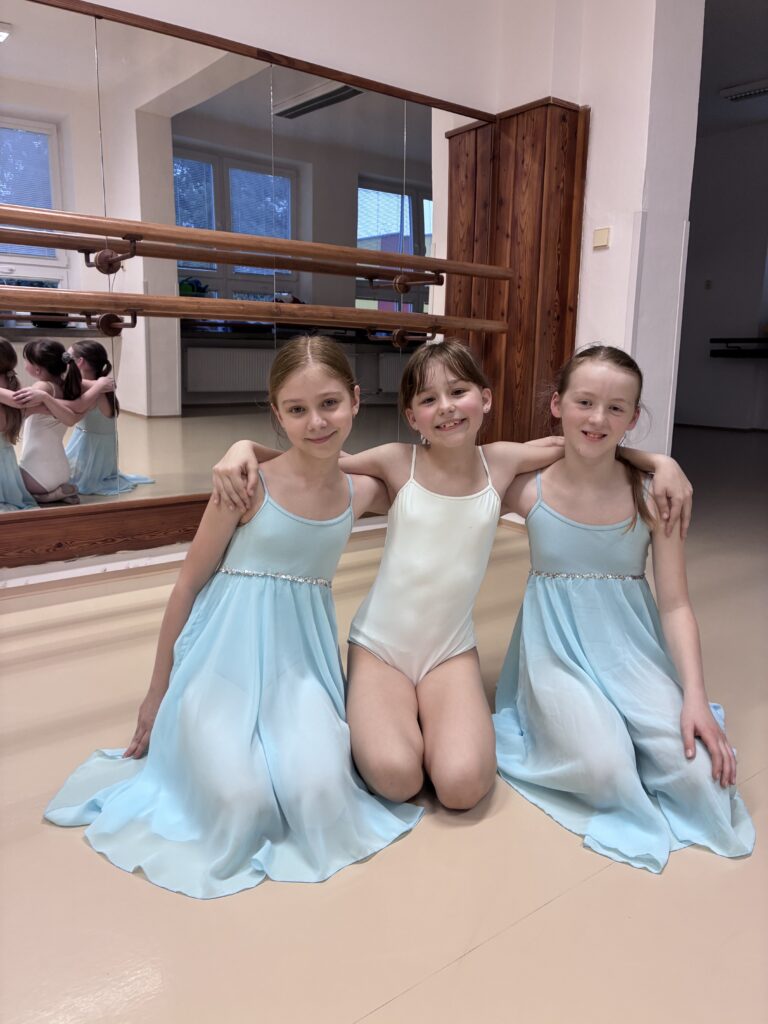 žákyně přijaté na taneční konzervatoř